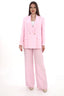 Keten Pudra Rengi Oversize Ceket